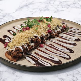 Kheema Bhatura "Chaat"